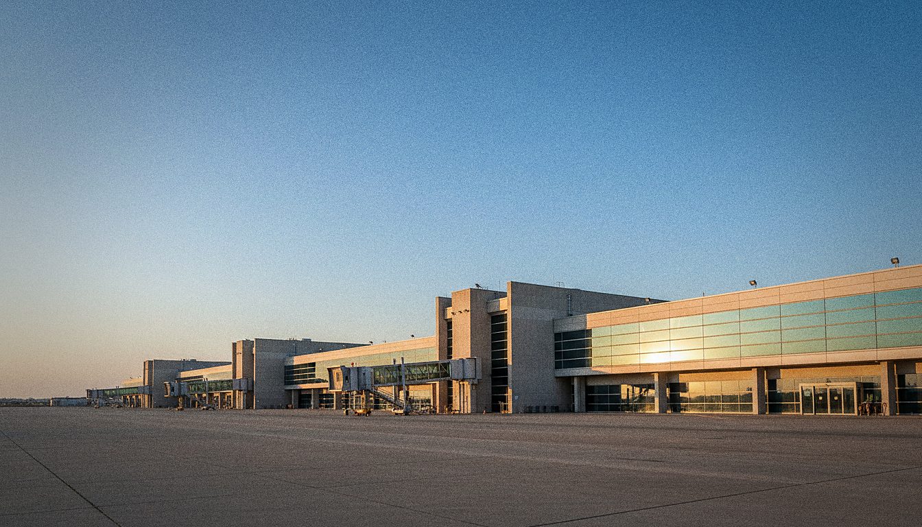 Terminal passeggeri dell'aeroporto di Palermo Falcone-Borsellino